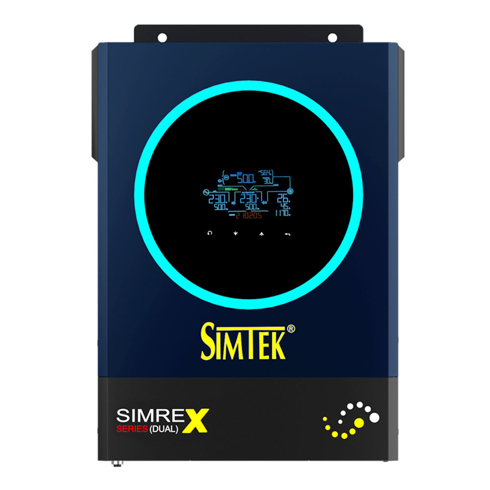 Simtek SIMREX (DUAL) 6KW-48V Hybrid Solar Inverter