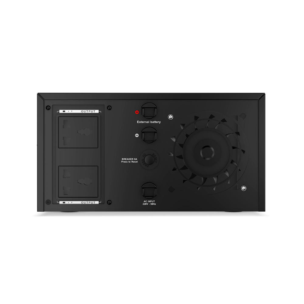 Simtek Pure Sine Wave UPS 4+4 1200VA 640w 12V