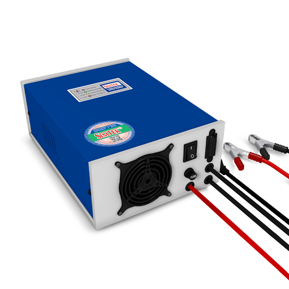 Simtek Battery Charger 12V 30AMP Tubular