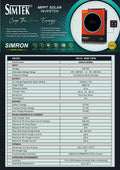Simtek SIMRON (DUAL) 4KW-24V Solar Inverter