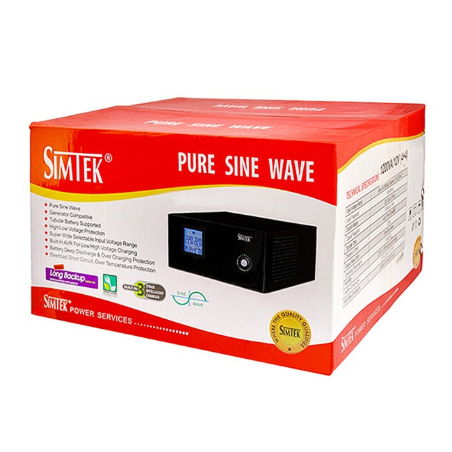 Simtek Pure Sine Wave UPS 6+6 1500VA 1000w 24V